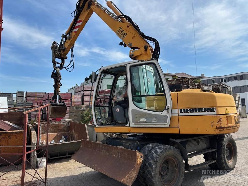 Liebherr A 314 Bageri točkaši