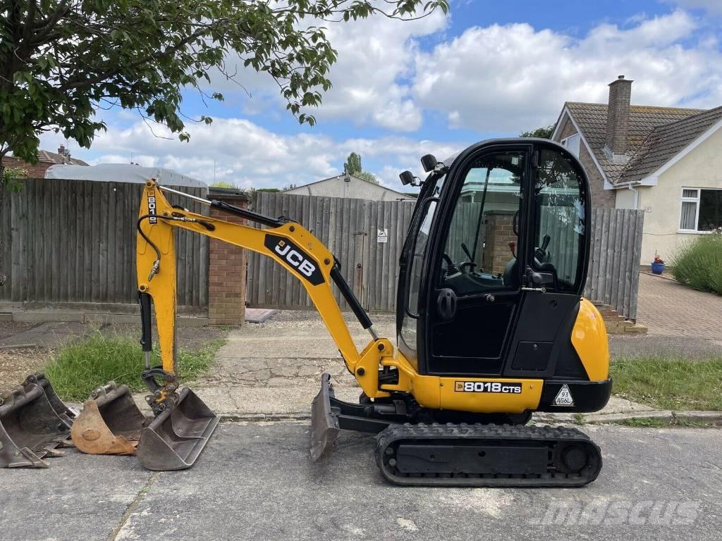 JCB 8018 CTS Mini bageri < 7t