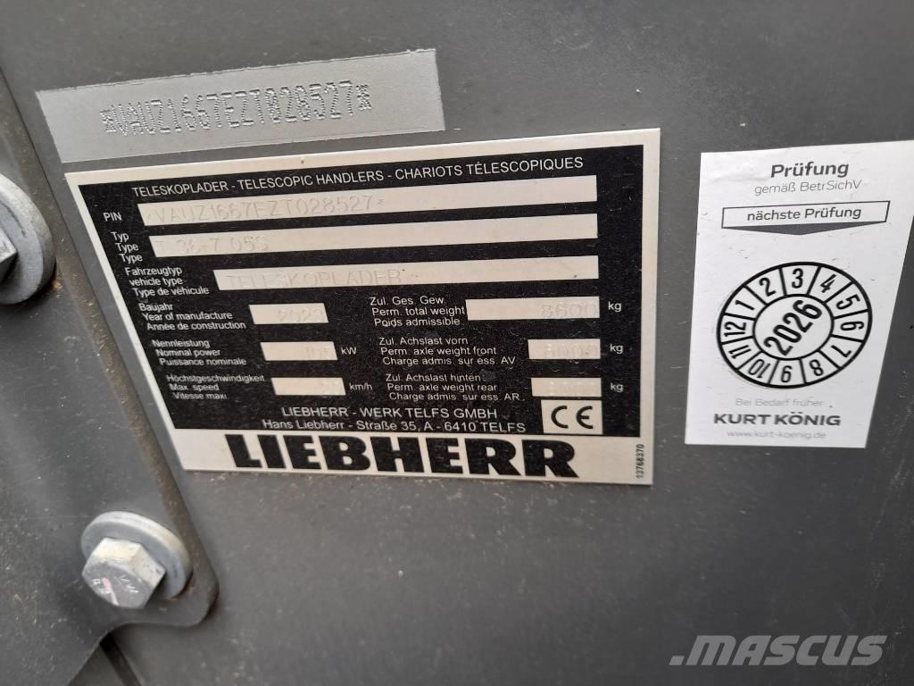 Liebherr T 36-7 S Teleskopski viljuškari