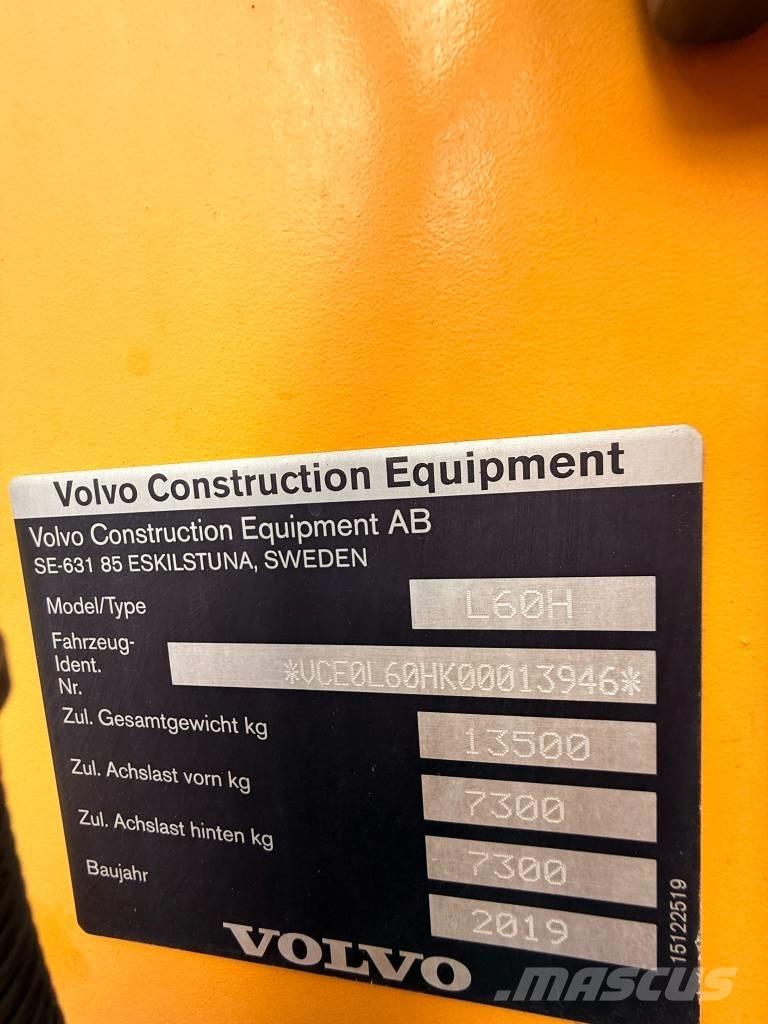 Volvo L 60 H Utovarivači na točkove