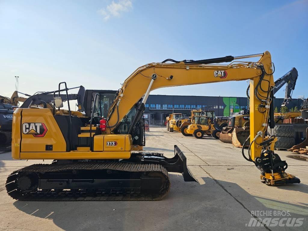 CAT 313 Next Gen Bageri guseničari