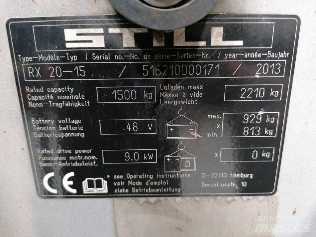 Still RX20-15 Električni viljuškari