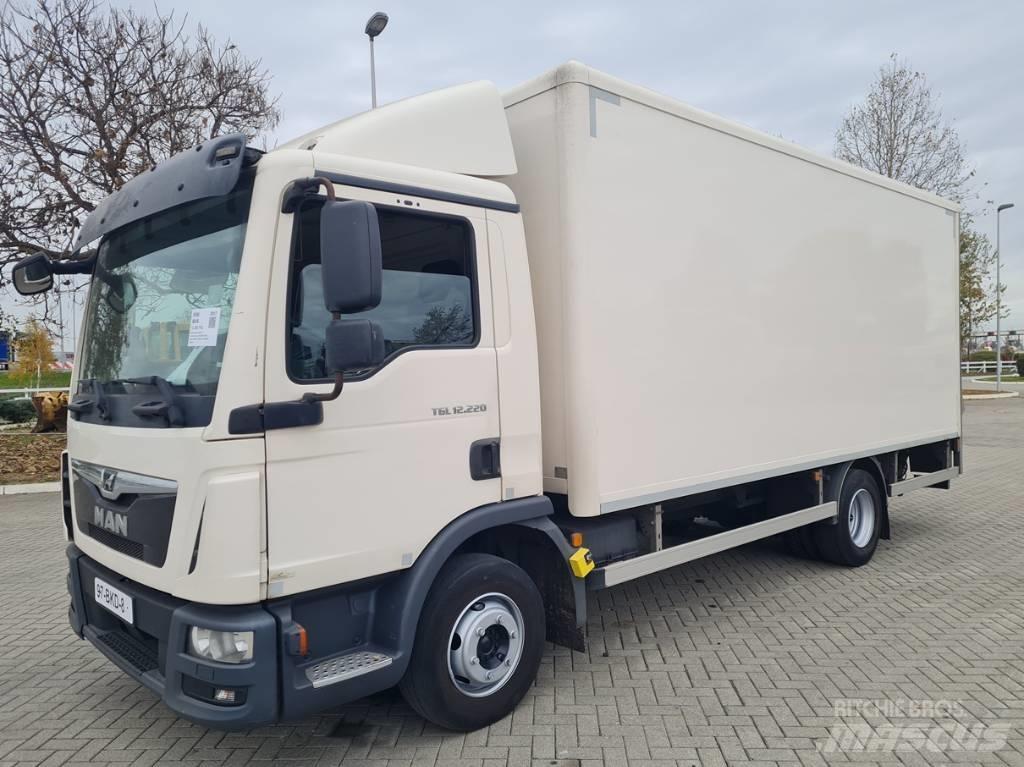 MAN 12.220 / 5.5m / LIFT Sanduk kamioni