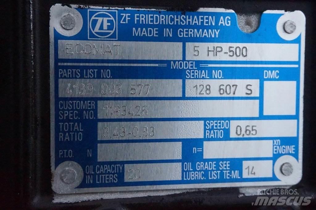 ZF 5 HP-500 Menjači