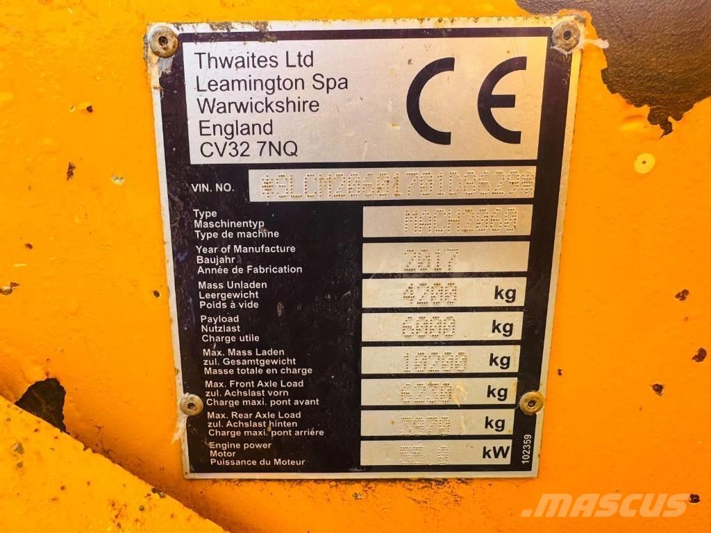 Thwaites 6T Damperi za gradilište