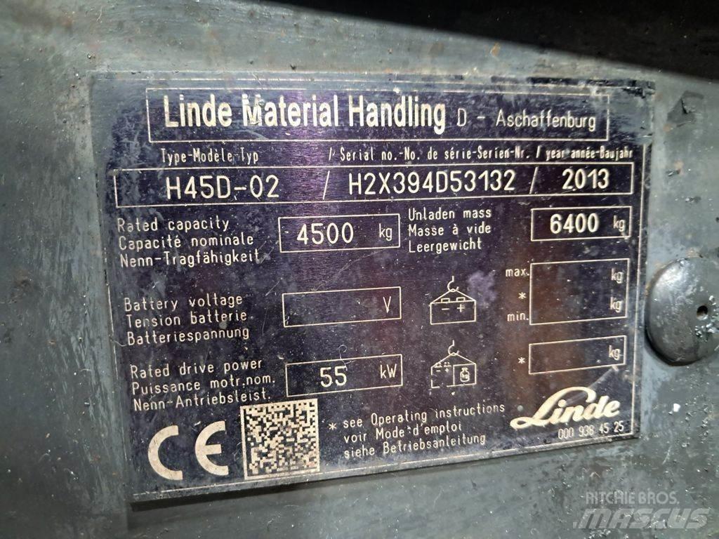 Linde H45D-02 Dizelski viljuškari