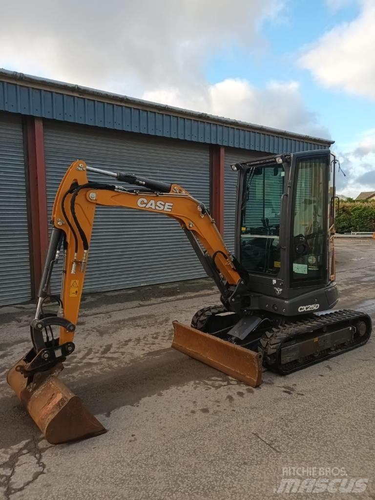 CASE CX 25 D Mini bageri < 7t