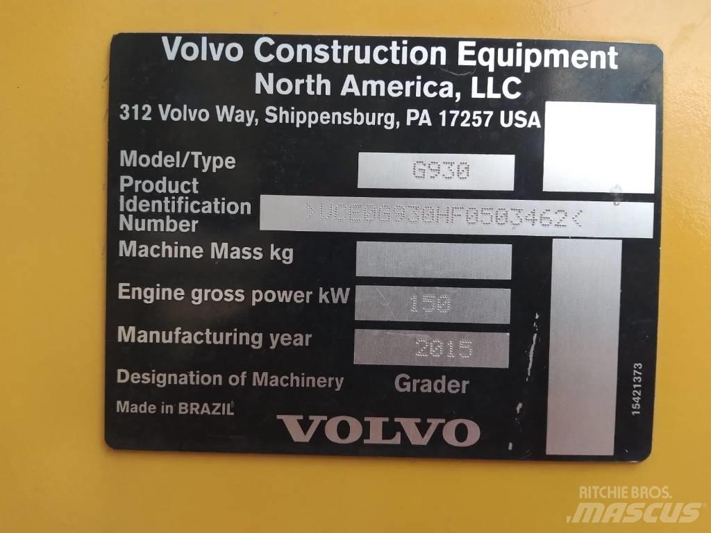 Volvo G 930 Grejderi