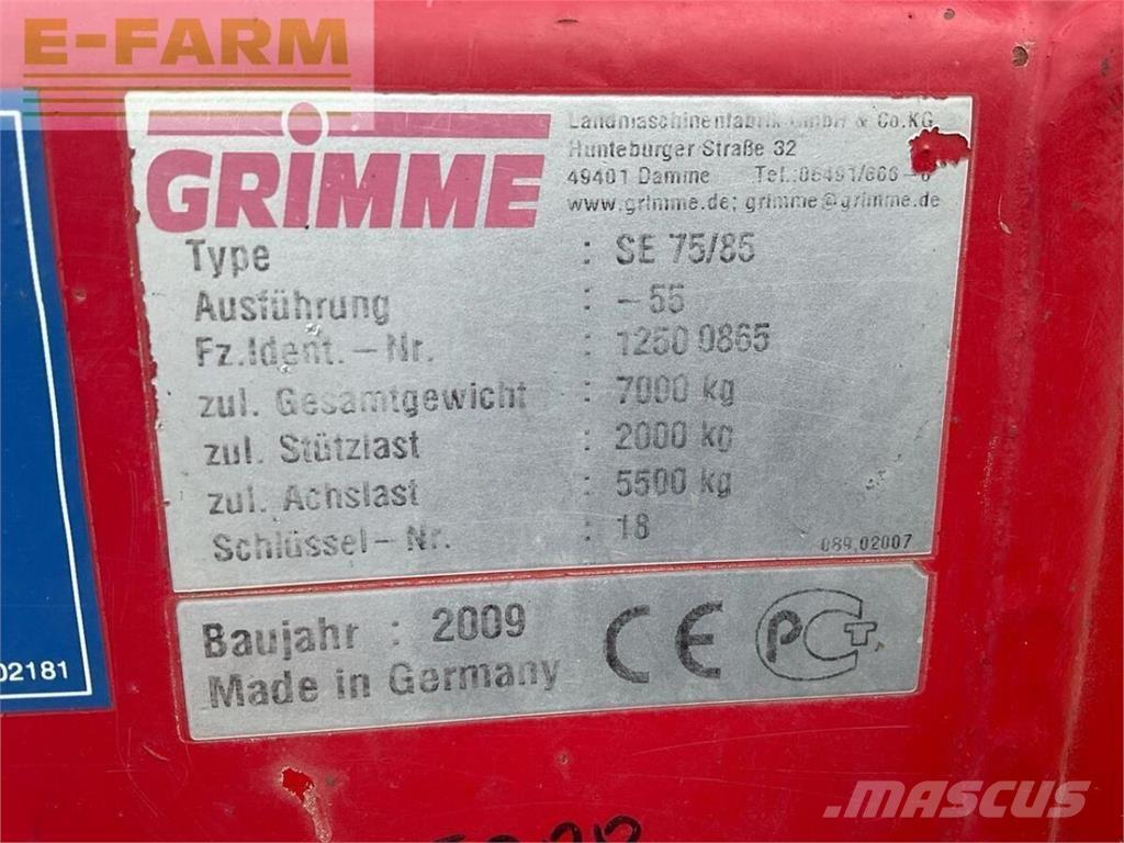 Grimme se 85-55 Kombajni i kopači za krompir