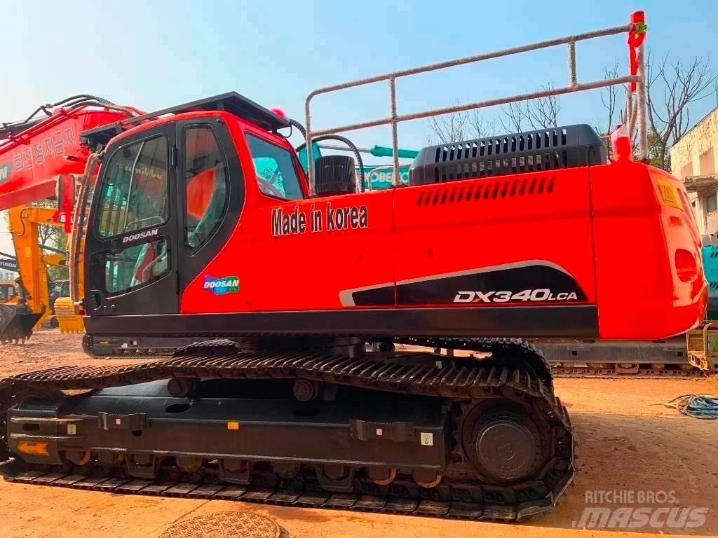 Doosan DX 340 LCA Bageri guseničari