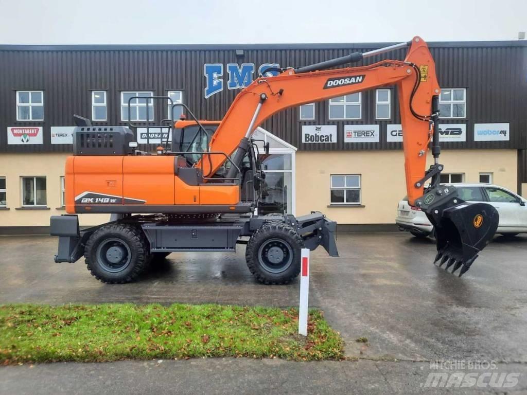 Doosan Dx140W-7 Bageri točkaši