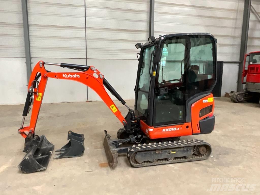 Kubota KX 018-4 Mini bageri < 7t