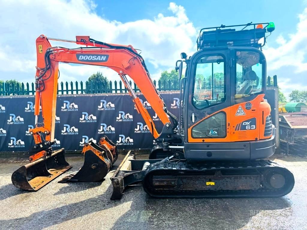Doosan DX 63-3 Bageri guseničari