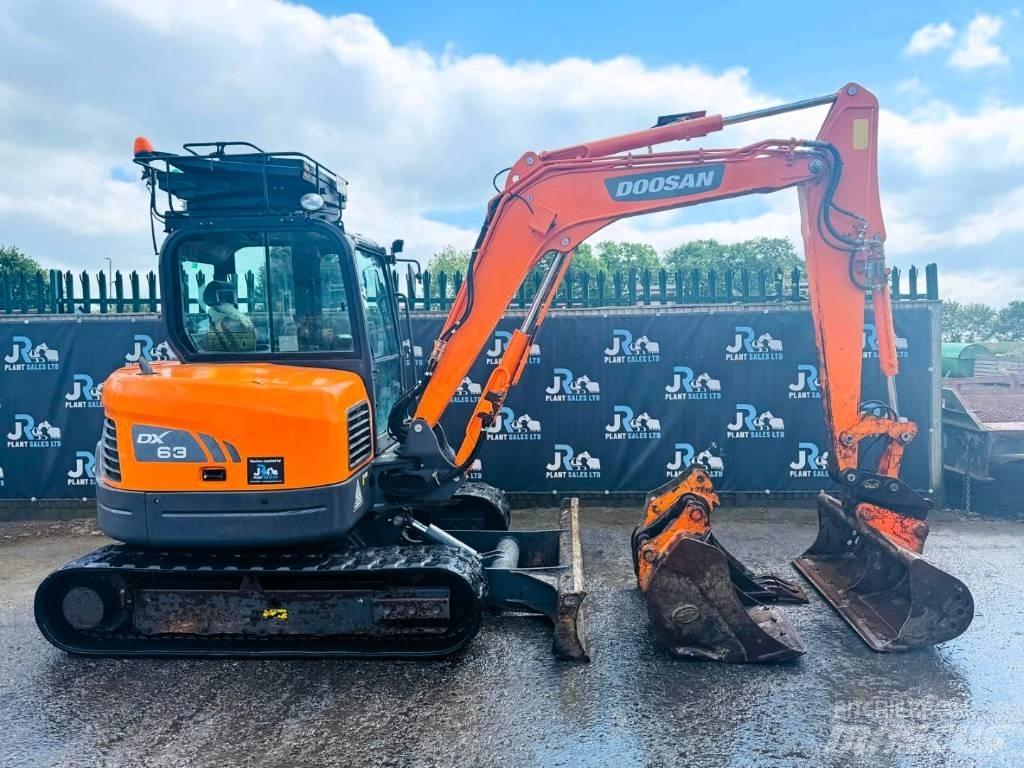 Doosan DX 63-3 Bageri guseničari