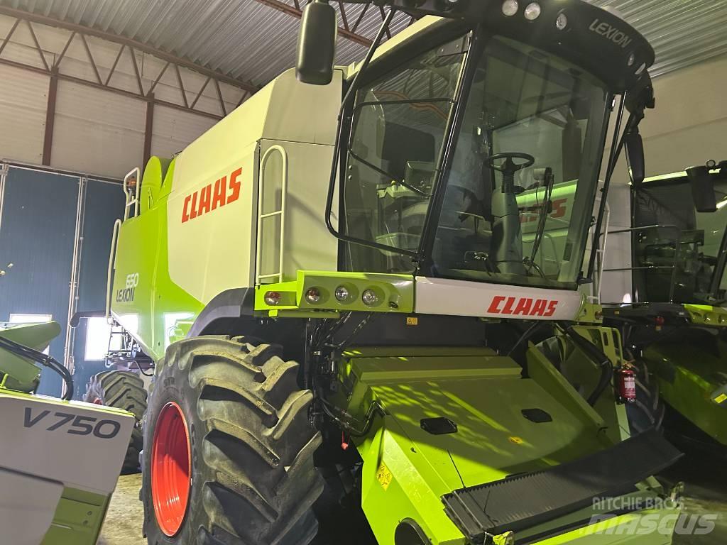 CLAAS Lexion 650 Kombajni