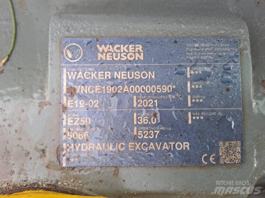 Wacker Neuson EZ50 Bageri guseničari