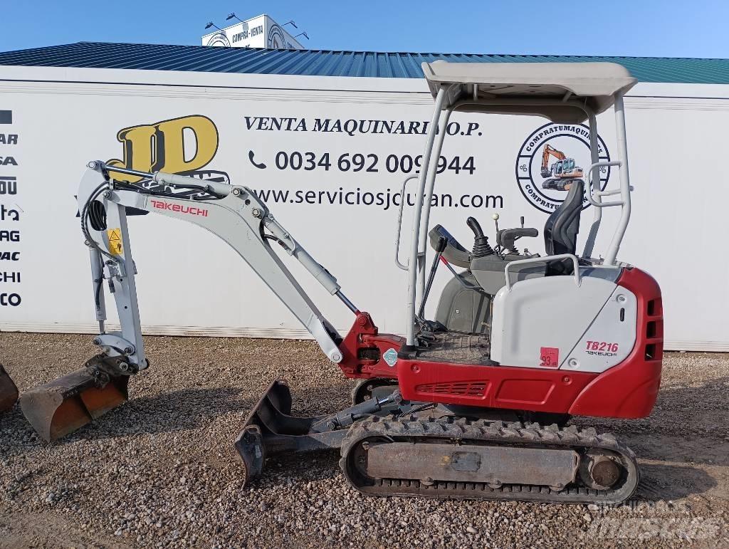 Takeuchi TB 216 Mini bageri < 7t