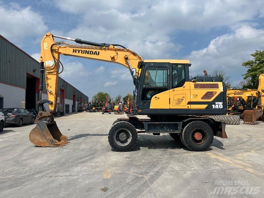 Hyundai HW140 Bageri točkaši
