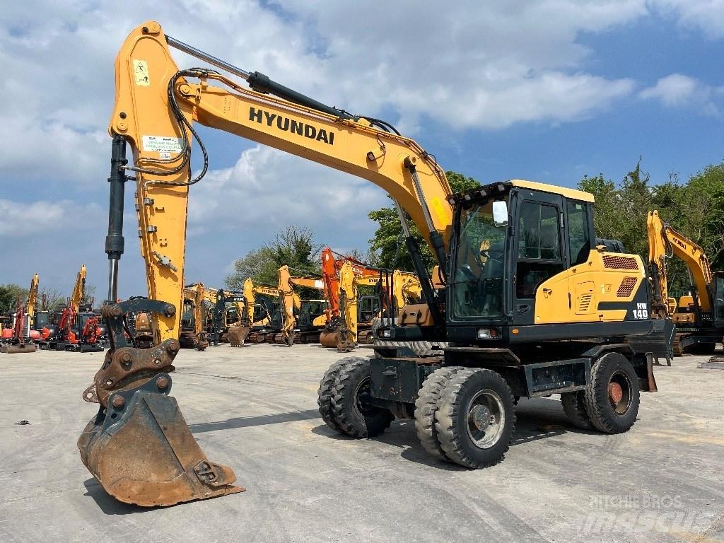 Hyundai HW140 Bageri točkaši
