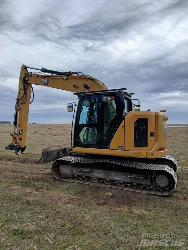 CAT 315GC Bageri guseničari