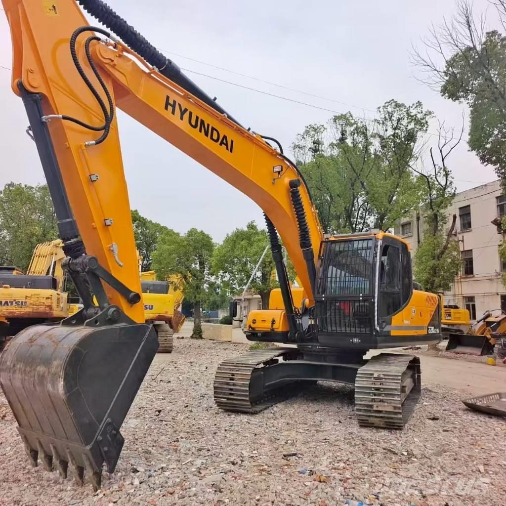 Hyundai 220 LC-9S Bageri guseničari