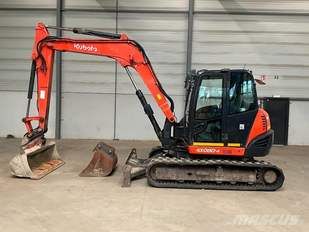 Kubota KX 080-4 Midi bageri 7t – 12t