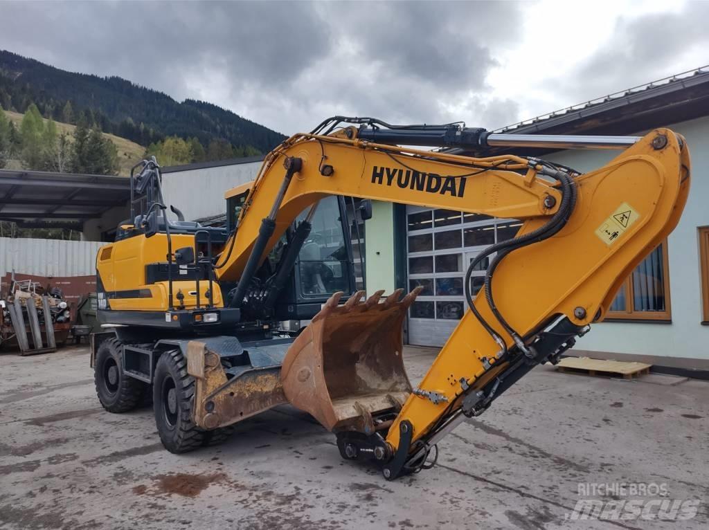 Hyundai HW140 Bageri točkaši