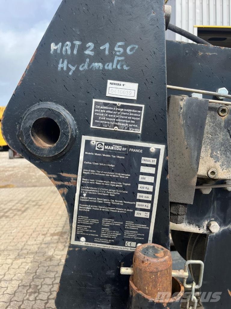 Manitou / Winch 5t Teleskopski viljuškari