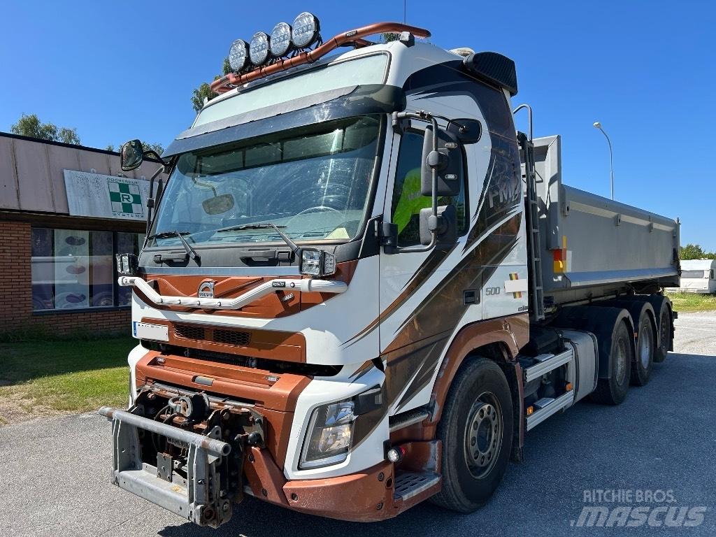 Volvo FMX 510 Rol kiper kamioni sa kukom za podizanje tereta