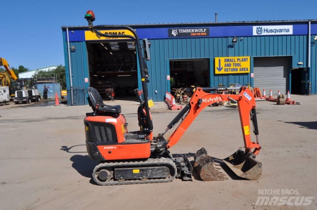 Kubota K 008-5 Mini bageri < 7t
