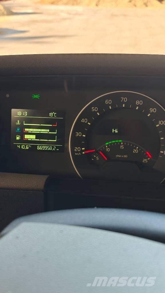 Volvo FH 500 8x4 Rol kiper kamioni sa kukom za podizanje tereta