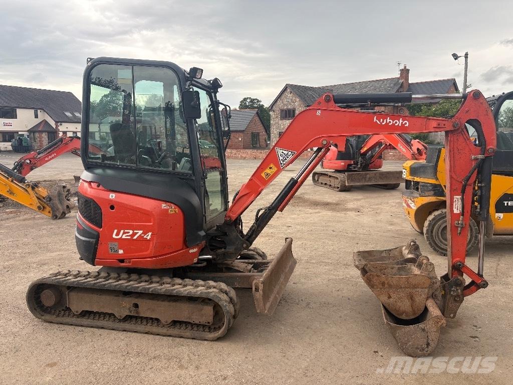 Kubota U 27-4 Mini bageri < 7t