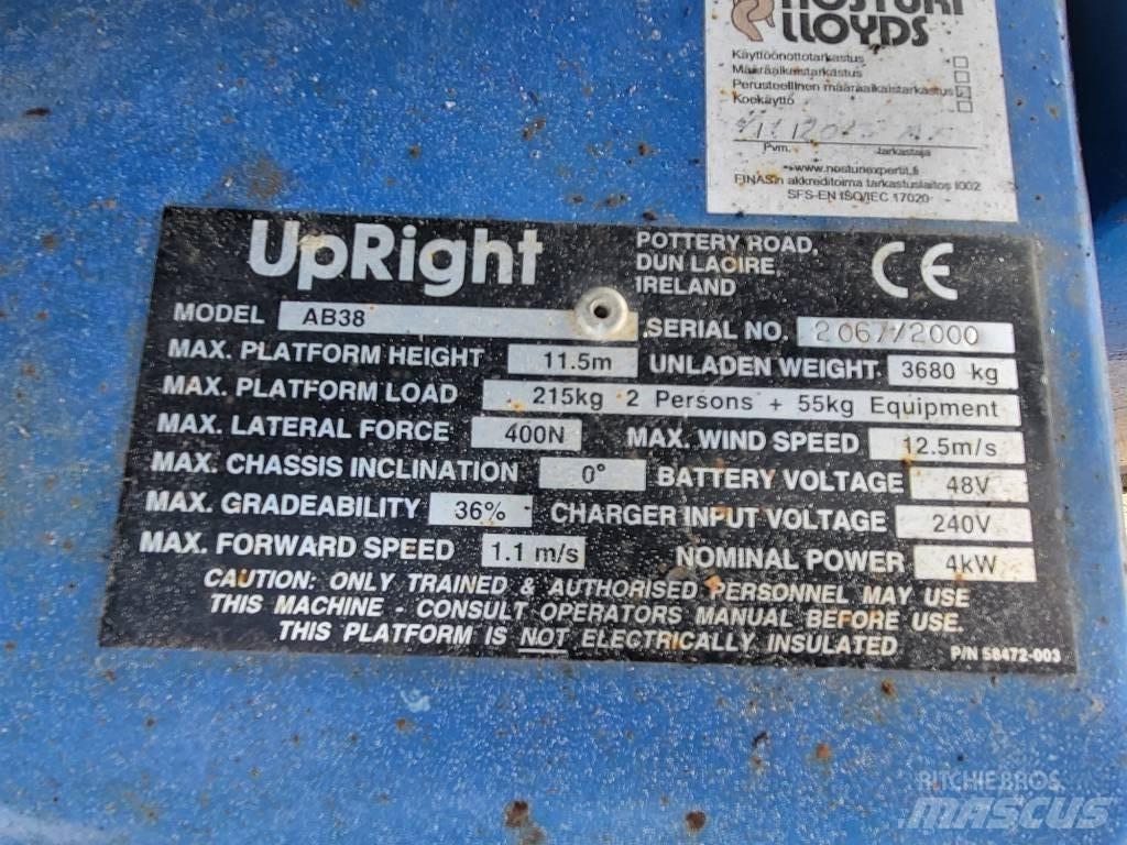 UpRight AB38N Zglobne podizne platforme