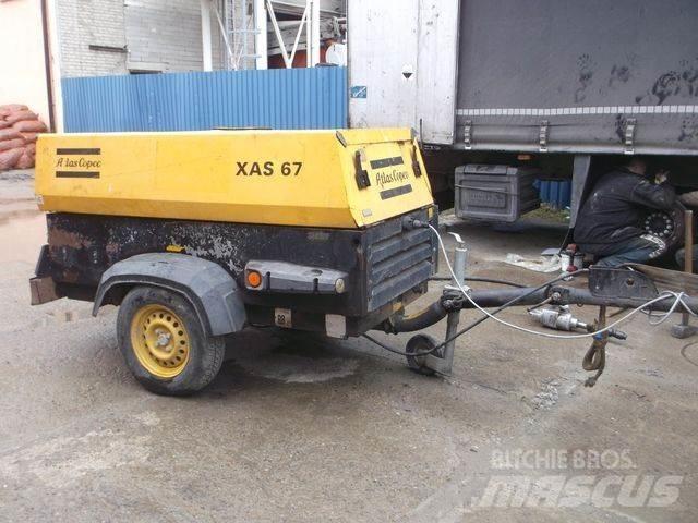 Atlas Copco XAS 67 Kompresori