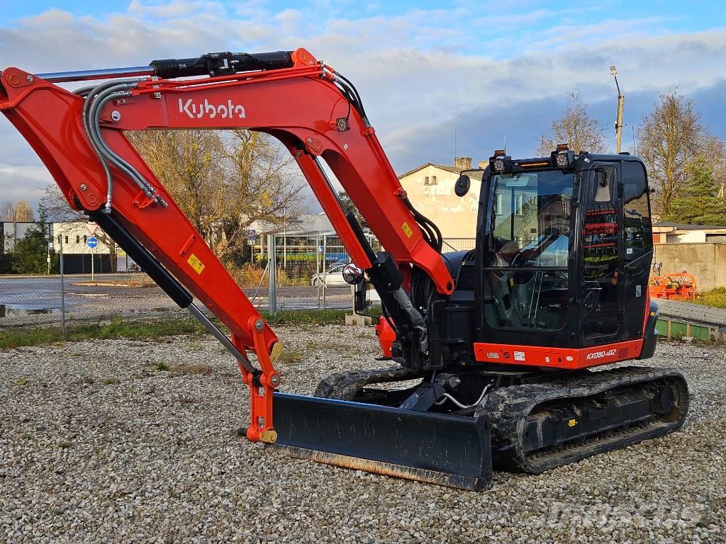 Kubota KX 080-4 Midi bageri 7t – 12t