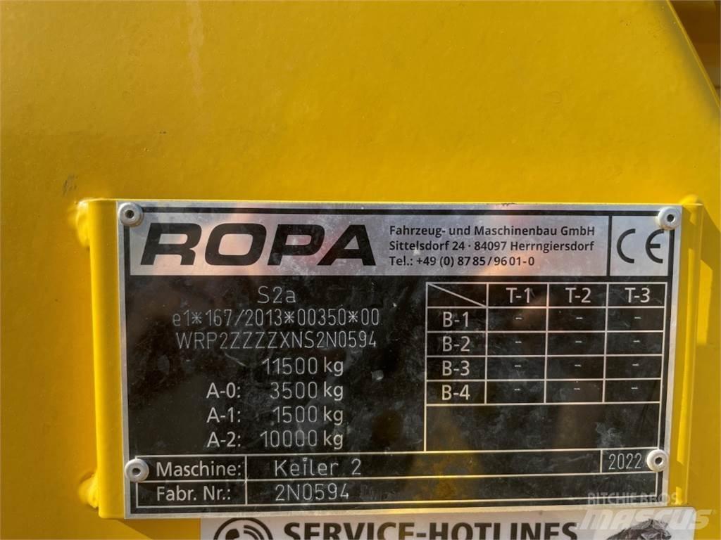 Ropa KEILER 2 Kombajni i kopači za krompir