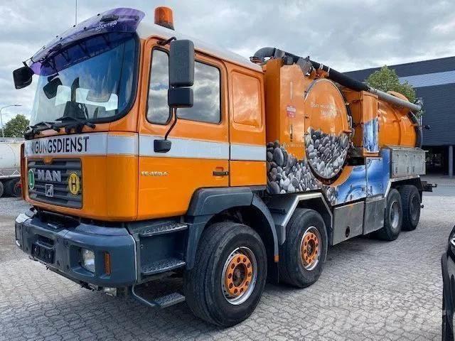 MAN 41.464 8x4 Kombi vozila/ vakum kamioni