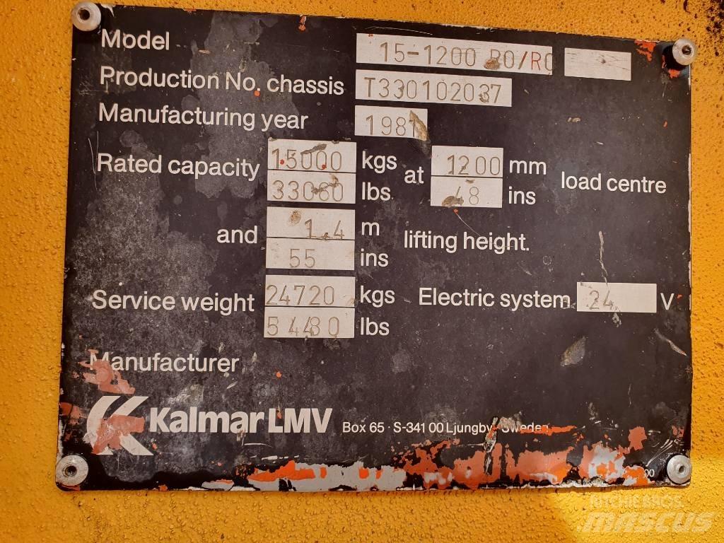 Kalmar 15-1200 Dizelski viljuškari