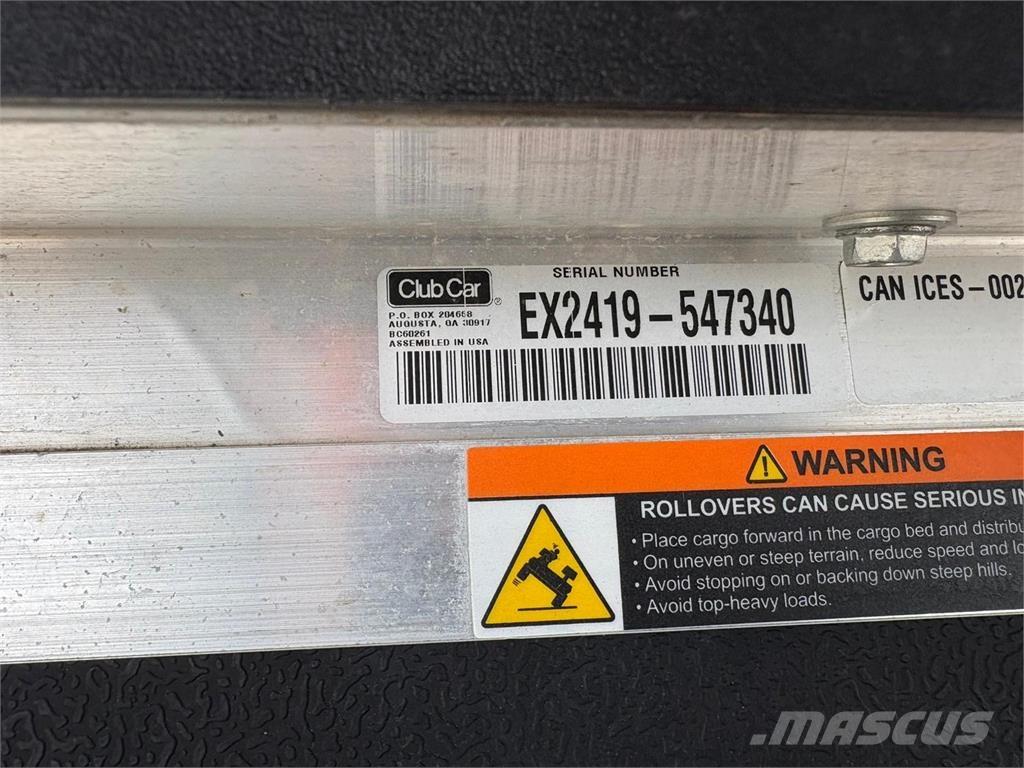 Club Car Carryall 700 Pomoćne mašine