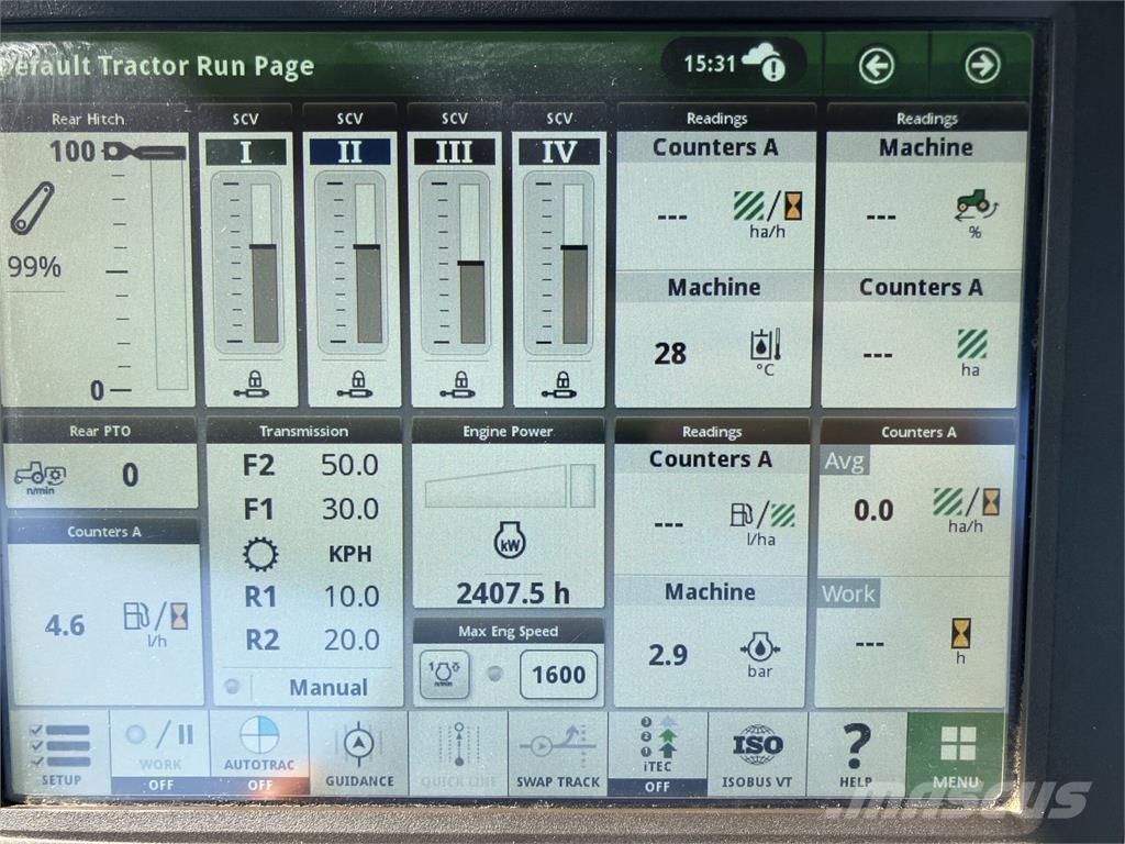 John Deere 7R 310 Traktori