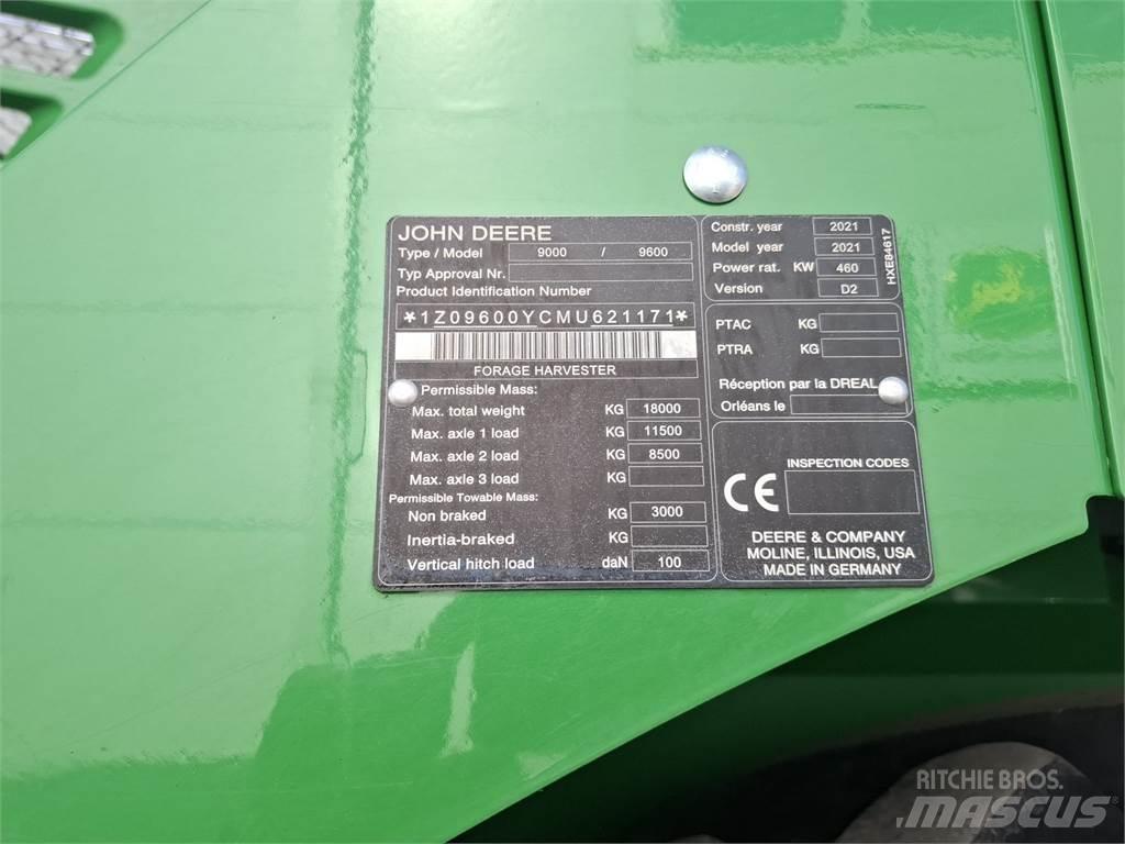 John Deere 9600 Mašine za stočnu hranu sa sopstvenim pogonom