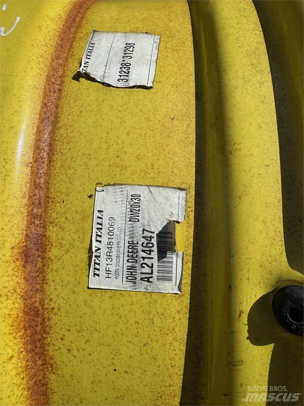 John Deere Example Gume, točkovi i felne