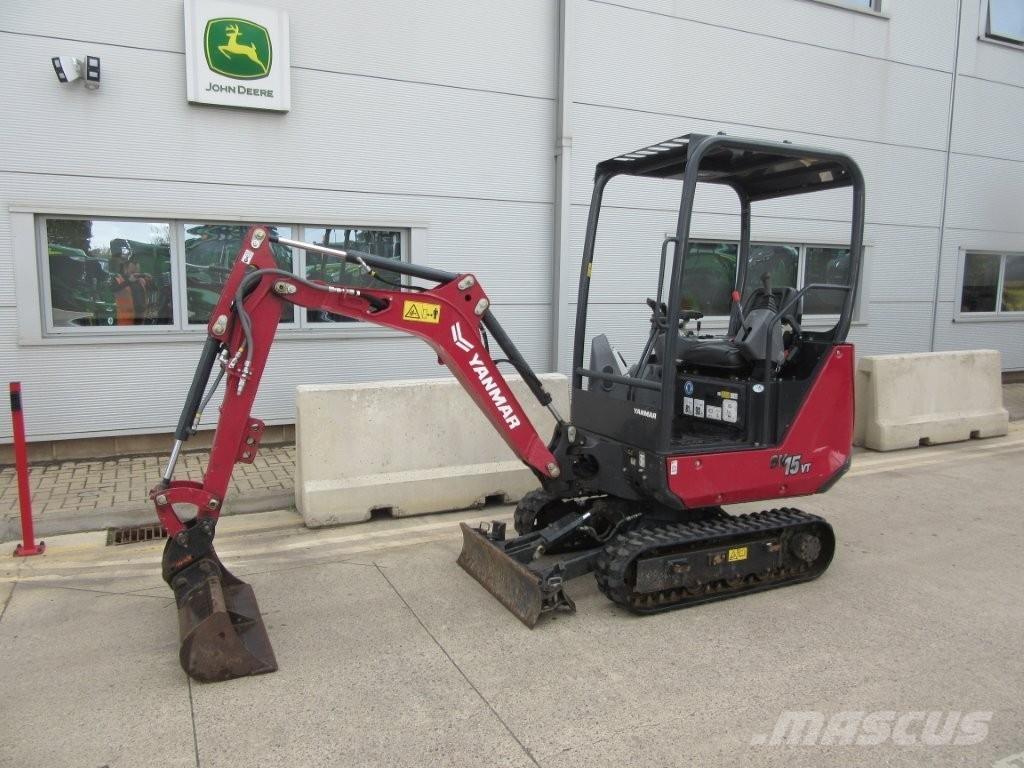 Yanmar SV15VT Bageri guseničari