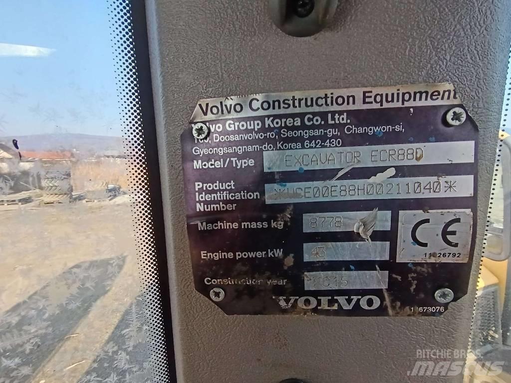 Volvo ECR 88 D Midi bageri 7t – 12t
