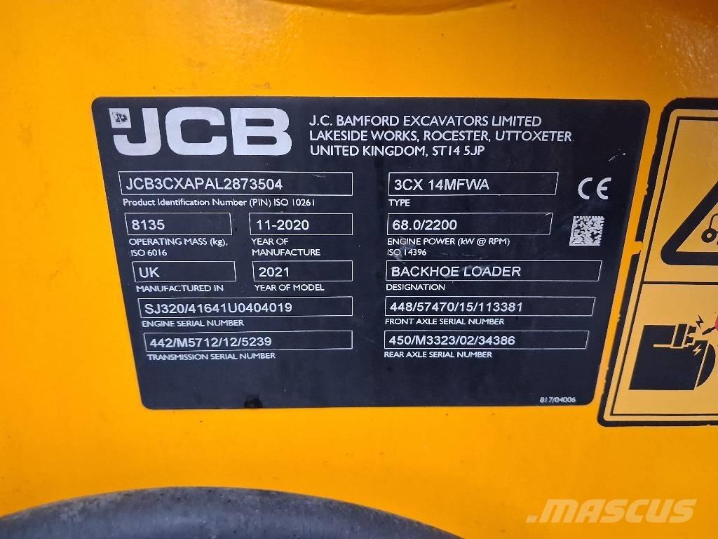 JCB 3 CX ECO Rovokopači