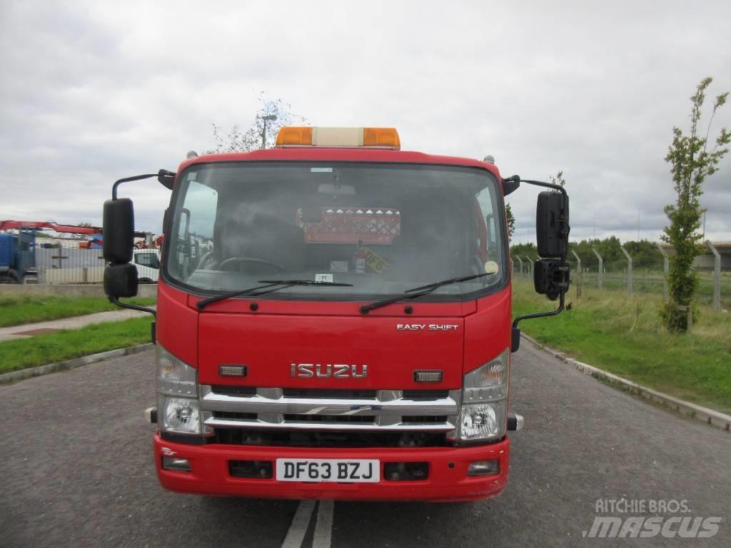 Isuzu N 75.190 Kamioni sa ravan platformom / vitlom