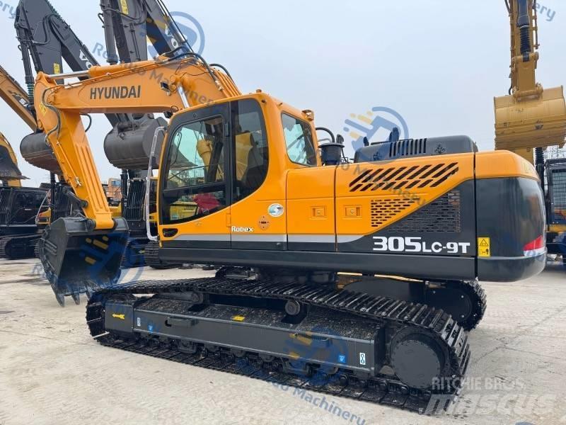 Hyundai R305 LC-9T Bageri guseničari