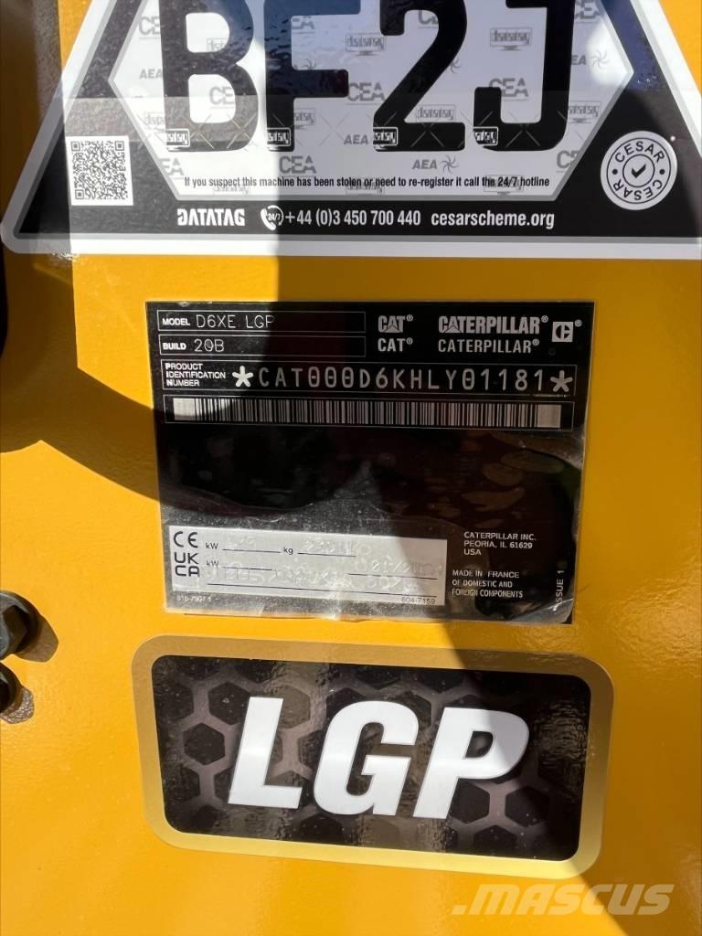 CAT D6 XE LGP Buldožeri guseničari