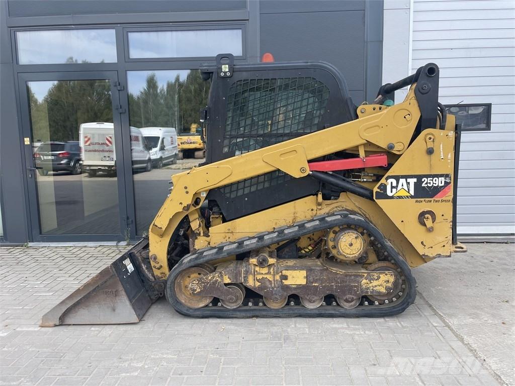 CAT 259D HF Skid steer mini utovarivači