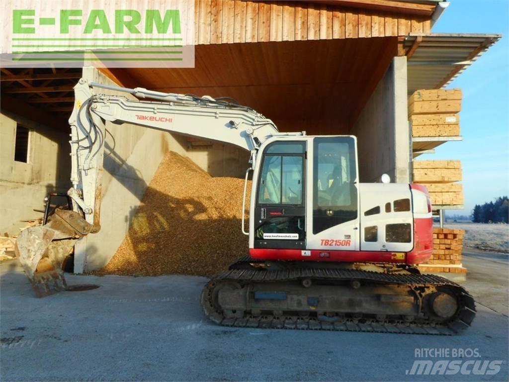 Takeuchi tb2150r Bageri točkaši